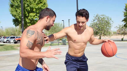 Bro handles balls on and off court