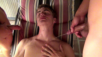 Young Noah takes on the hard cocks