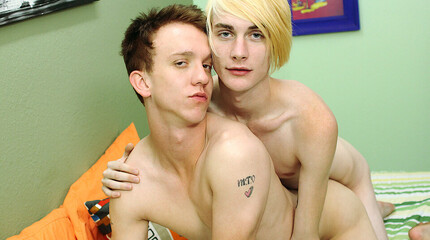 Cute Twink has a lollipop nightmare