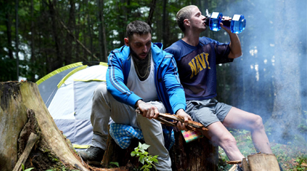 Two buds On A Camping Trip