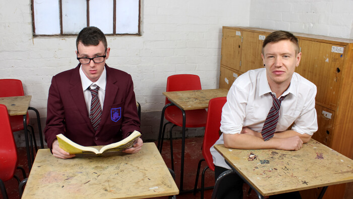 Two Teens Fucked Each Other Hard In Their Desk