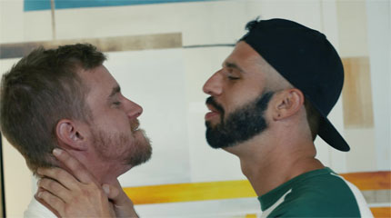 A young homeless man who is hungry and looking for his next meal